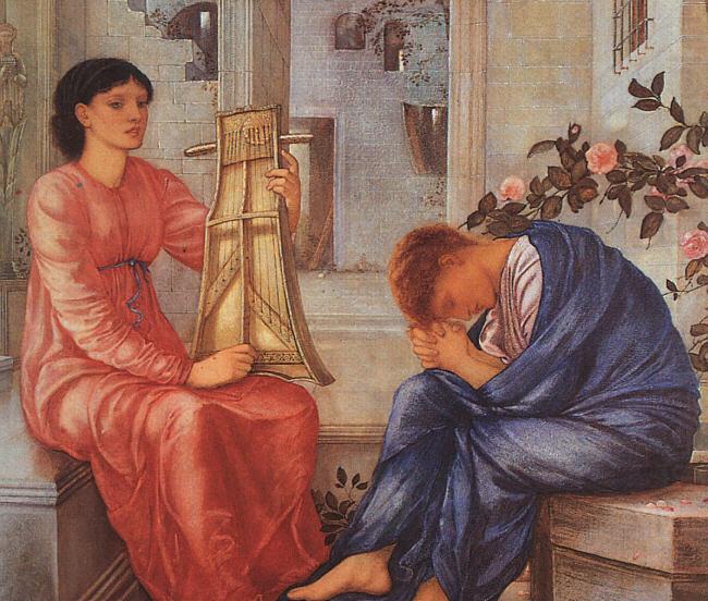 Burne-Jones, Sir Edward Coley The Lament china oil painting image